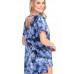 Tie Dye Print Short Sleeve Top