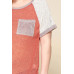 Color-blocked Sweater Knit Top