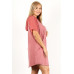 Plus Size Solid Dress With Zip-up Closure
