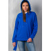 Uneven Hem Graphic "venice" Pullover Hoodie