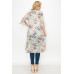 Ruffle Robe Cardigan