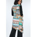 Asymmetrical Print High Low Top