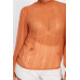Ruffle Mock Neck Lace Top