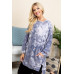 Ultra Cozy Tie Dye French Terry Brush Oversize Casual Pullover