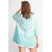3/4 Sleeves Special Washed Boxy Cotton Slub Top