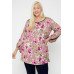 Floral, Bubble Sleeve Tunic