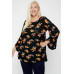 Floral, Bubble Sleeve Tunic