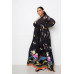 Tropical Print Maxi Dress