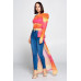 Tie Dye One Shoulder Top