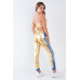 Metallic Gold Toxic Girl Strapless Track Set
