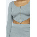 2 Way Zipper Mini Skirt Set