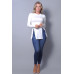 Sleek & Chic Fall Long Sleeve Slitted Top