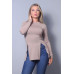 Sleek & Chic Fall Long Sleeve Slitted Top