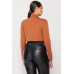 Deep-v Cropped Power Shoulder Blazer Bodysuit