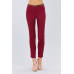 Belted Textured Long Pants