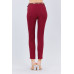 Belted Textured Long Pants