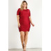 Plus Size Solid Bodycon Mini Dress