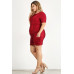 Plus Size Solid Bodycon Mini Dress