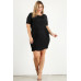 Plus Size Solid Bodycon Mini Dress