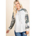 Solid French Terry Casual Hoodie