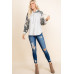 Solid French Terry Casual Hoodie