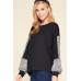 Solid Jersey Casual Top