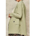 A Solid Woven Blazer Jacket