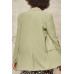 A Solid Woven Blazer Jacket