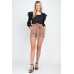 Balloon Sleeve Lace Ruffle Top