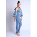 Puff Sleeve Hoodie Set