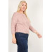 Textured Long Sleeve Top