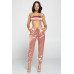 Tube Top Pant Set
