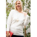 Round Neck Long Sleeve Solid Sweater