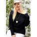 Round Neck Long Sleeve Solid Sweater