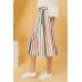A Woven Midi Skirt