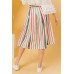 A Woven Midi Skirt