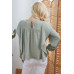 Draped Ruffle Longsleeve Top