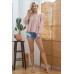 Draped Ruffle Longsleeve Top