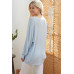 Ribbed V Neck Longsleeve Top
