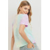 Tie Dyed Round Neck Short Sleeve Tee