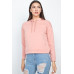 Self-tie Drawstrings Hoodie