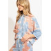 Knit Tie Dye Hoodie