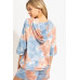 Knit Tie Dye Hoodie