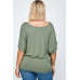 Solid Knit Top, With A Flowy Silhouette