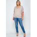 Solid Knit Top, With A Flowy Silhouette