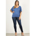 Solid Knit Top, With A Flowy Silhouette