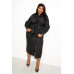 Poplin Tie Bow Shirt Dress