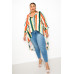 Striped Hi Low Shirt