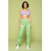 Leather Pu Ruched Pants