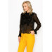 Ruffle Trim Long Sleeve Blouse